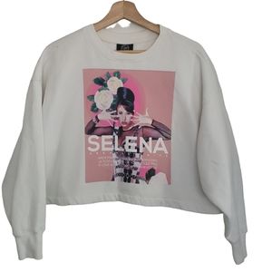 Official Selena Quintanilla Sweatshirt Cropped Music Size XS